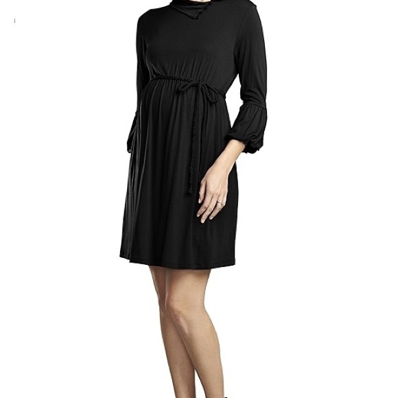 Two maternity work dresses (Seraphine and Maternal America) size 4/ small - Picture 9 of 10